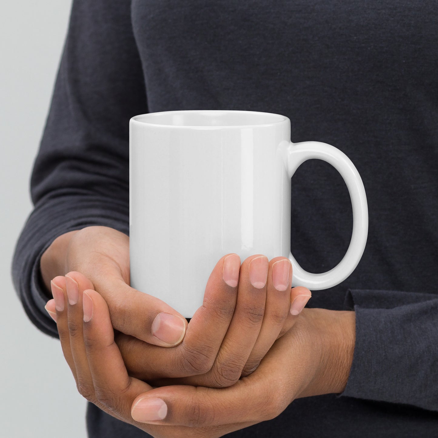 "I am a Servant of the Secret Fire" - White glossy mug