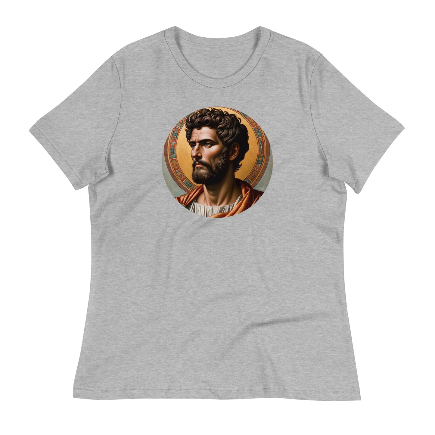 Marcus Aurelius - "Retreat Within" - Women's Relaxed T-Shirt