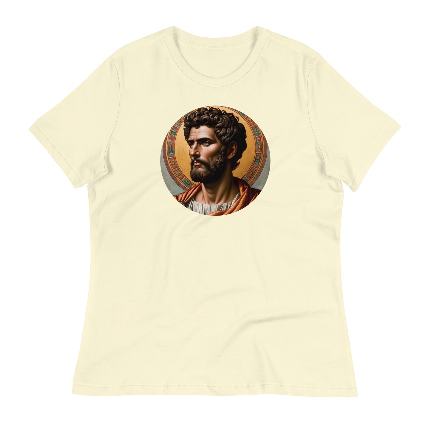 Marcus Aurelius - "Retreat Within" - Women's Relaxed T-Shirt