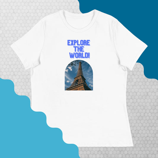 "Explore The World!" - Women's Relaxed T-Shirt