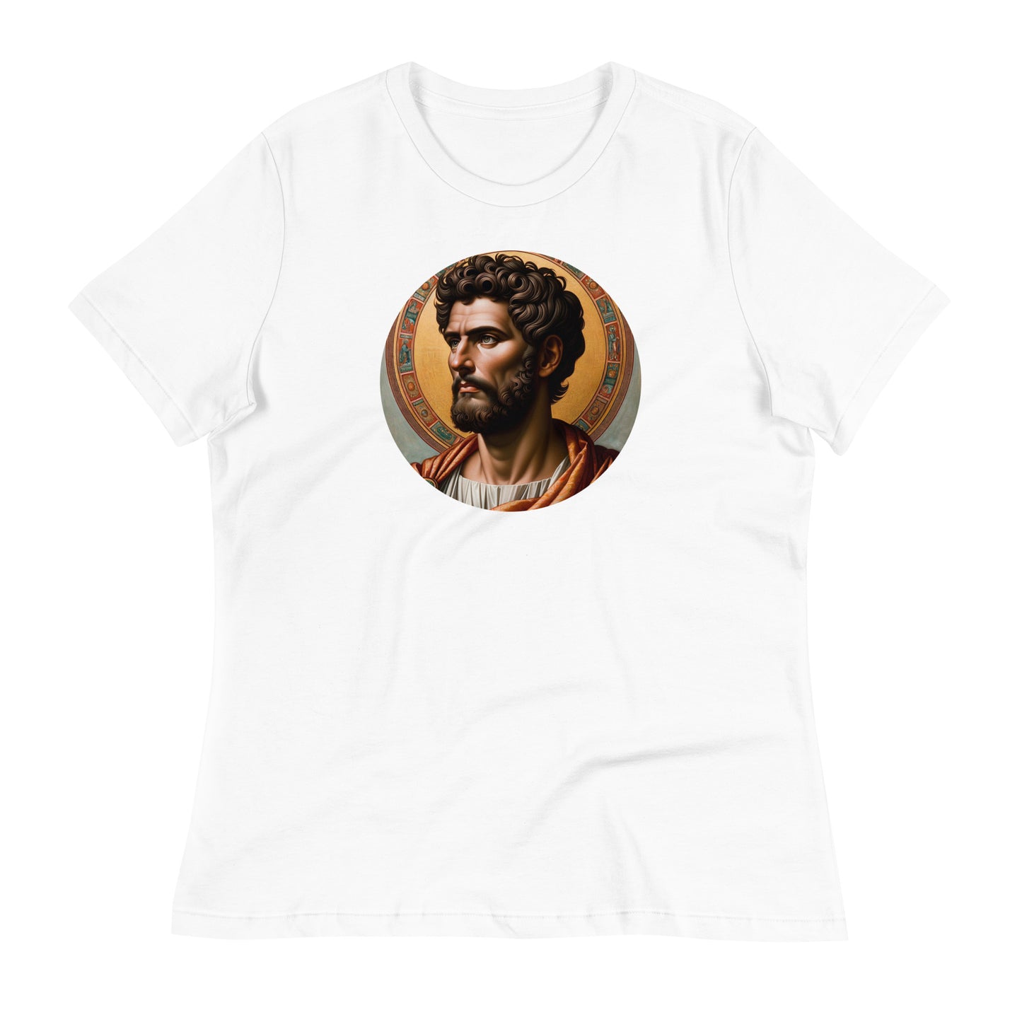 Marcus Aurelius - "Retreat Within" - Women's Relaxed T-Shirt