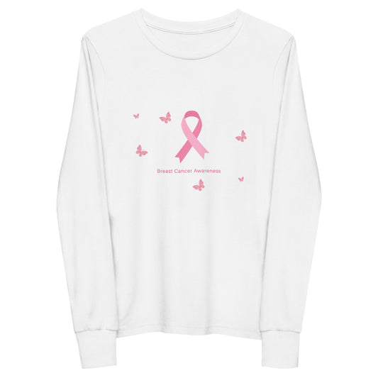 Breast Cancer Awareness - Youth long sleeve tee