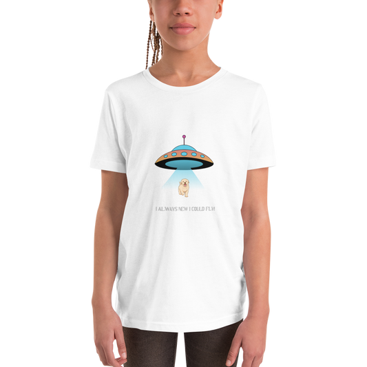 "I always knew I could fly" - Youth Short Sleeve T-Shirt